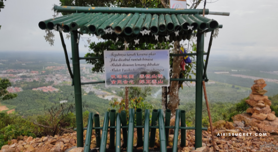pengalaman hiking bukit Taisho Bahau